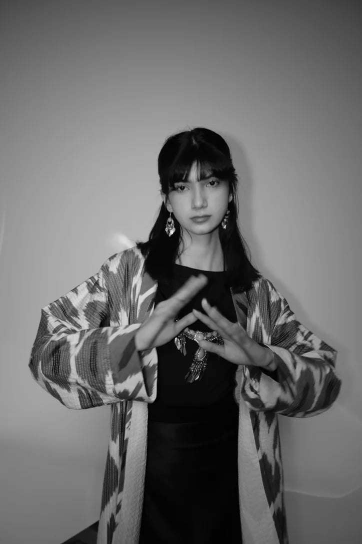 Uzbek Mursak Chapan — look 4