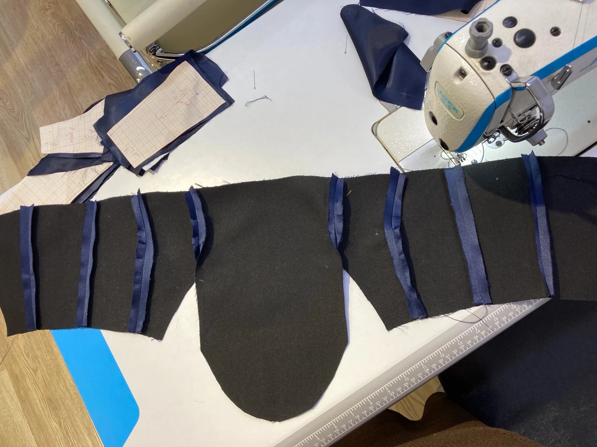 Corset & — making process