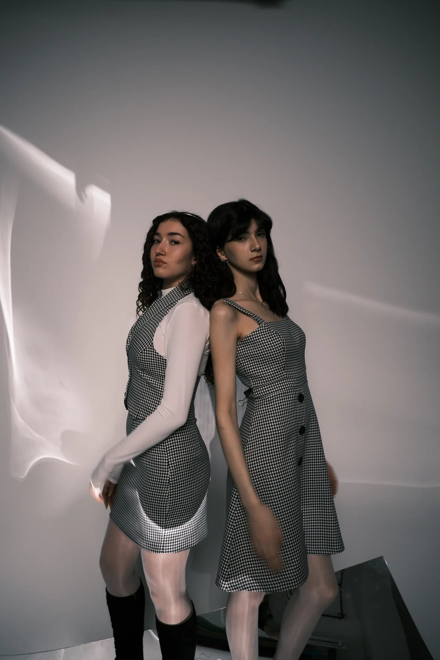 Checkered Twins — look 4